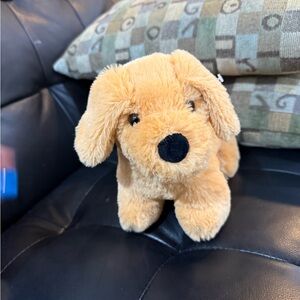 Nanco 10” Plush Puppy Dog resembling a Golden Retriever puppy , used